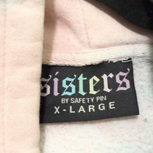 Sisters Pastel Rainbow Sherbet Tie Dye Hoodie James Charles YouTube Extra Large - Picture 5 of 8